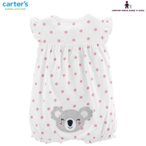 Romper em Poá e Bumbum Divertido – Koala – CARTER´S