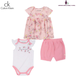 Body Rosa - Calvin Klein - Mega Baby Store - Comprar Roupas de Bebê online