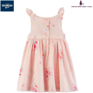 Vestido de Alcinha Floral em Popelina – OSHKOSH B´GOSH