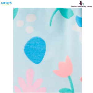 Kit 3 Peças Flores e Poá – Carter´s