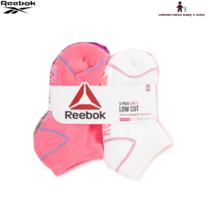 Pack com 06 Pares de Meias Low Cut – Reebok