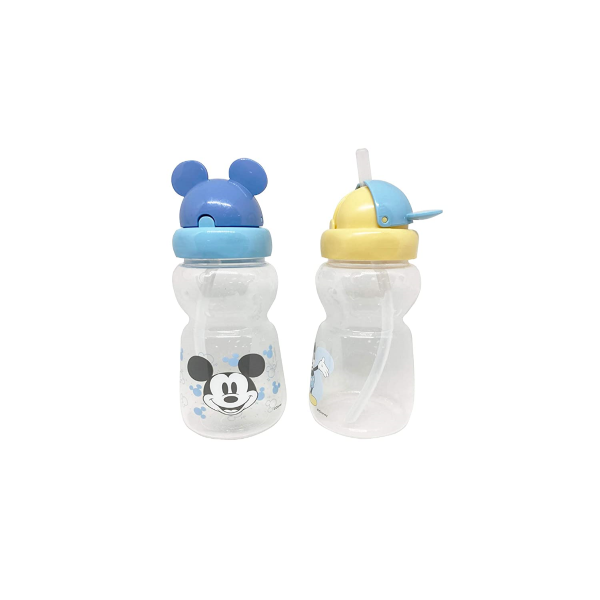 KIT 2 GARRAFAS COM CANUDO MICKEY MOUSE - DISNEY BABY