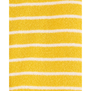 MACACÃO ATOALHADO COM PEZINHO STRIPED YELLOW CONSTRUCTION – CARTER´S