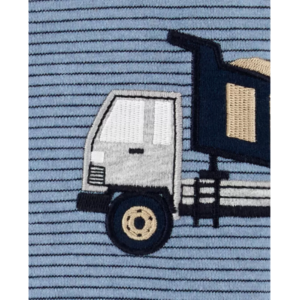 MACACÃO COM PEZINHO BLUE CONSTRUCTION TRUCK – CARTER´S