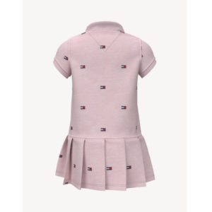 VESTIDO ROSA GOLA POLO BANDEIRAS + CALCINHA – TOMMY HILFIGER