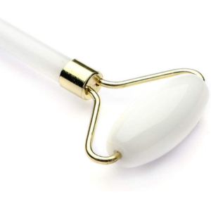 FACIAL ROLLER WHITE JADE DUAL-SIDED – DANIELLE CREATIONS