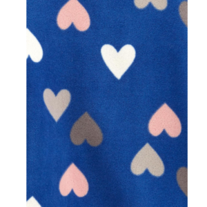 PIJAMA 2 PEÇAS EM FLEECE BLUE HEARTS  – CARTER´S