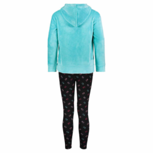 CONJUNTO BLUSA EM FLEECE AQUA E LEGGING COM LOGOTIPO – CALVIN KLEIN