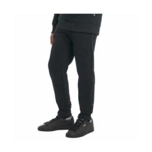 CALÇA DE MOLETOM COM FLEECE INTERNO BLACK – PUMA