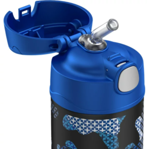 GARRAFA TÉRMICA COM CANUDO BLUE CANO – THERMOS FUNTAINER