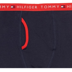 KIT COM 2 CUECAS BOXER VERMELHA E AZUL – TOMMY HILFIGER