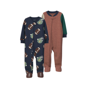 KIT COM 2 MACACÕES EM FLEECE BASEBALL – CARTER´S