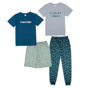 KIT PIJAMA COM 4 PEÇAS DE MENINO – CALVIN KLEIN