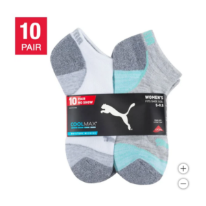 KIT COM 10 PARES DE MEIAS FEMININA – PUMA