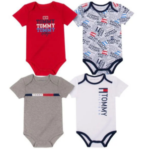 PACK 4 BODIES MANGA CURTA LOGO – TOMMY HILFIGER