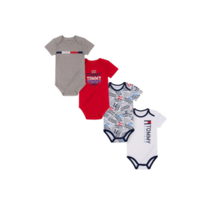 PACK 4 BODIES MANGA CURTA LOGO – TOMMY HILFIGER