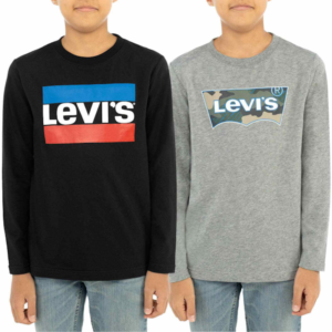 KIT COM 2 CAMISETAS MANGA LONGA – LEVI´S