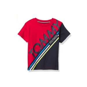 CAMISETA MANGA COLORBLOCK RED AND BLUE – TOMMY HILFIGER